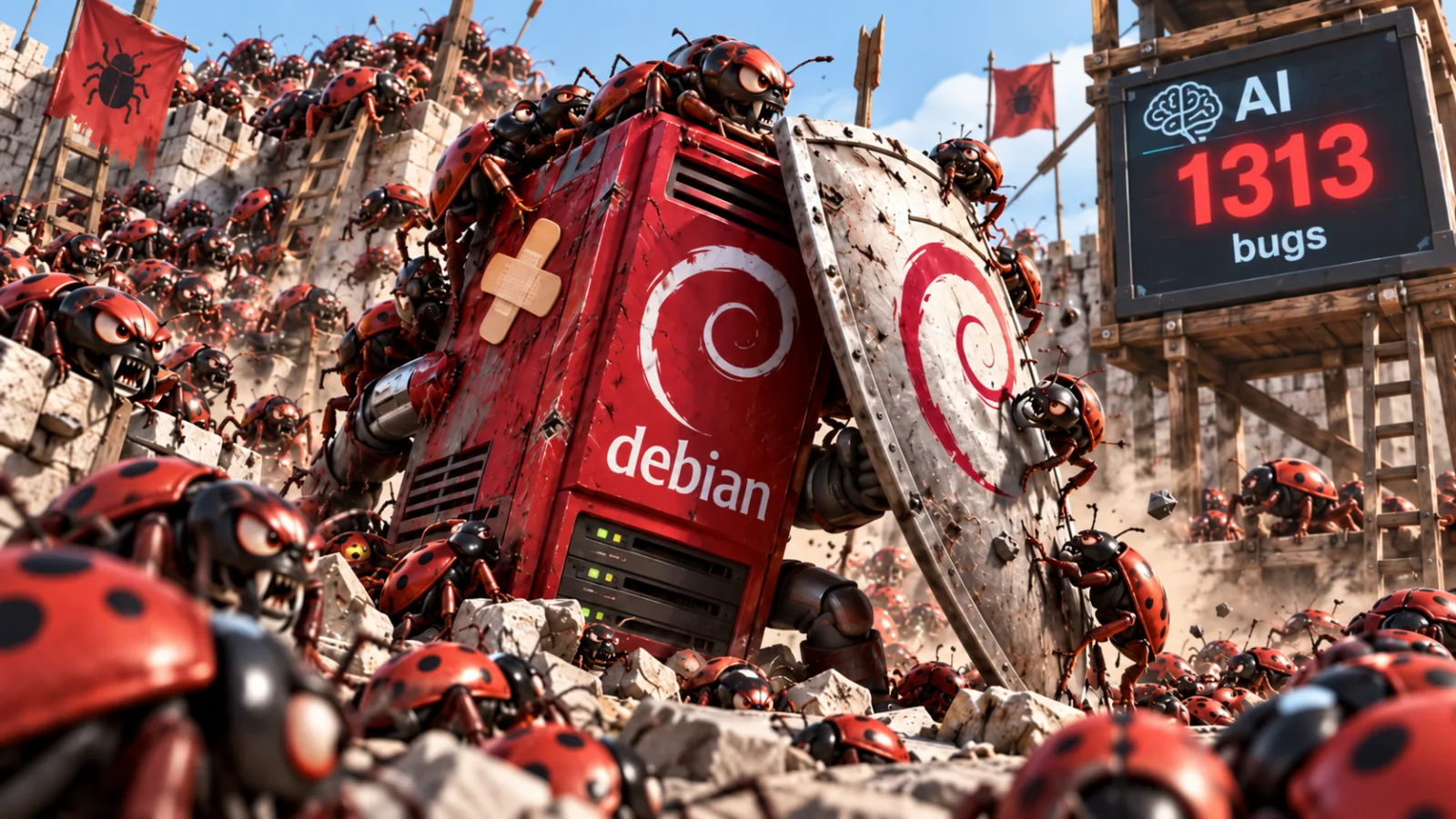 1,313 CVEs in one go: is AI breaking the Linux security model?