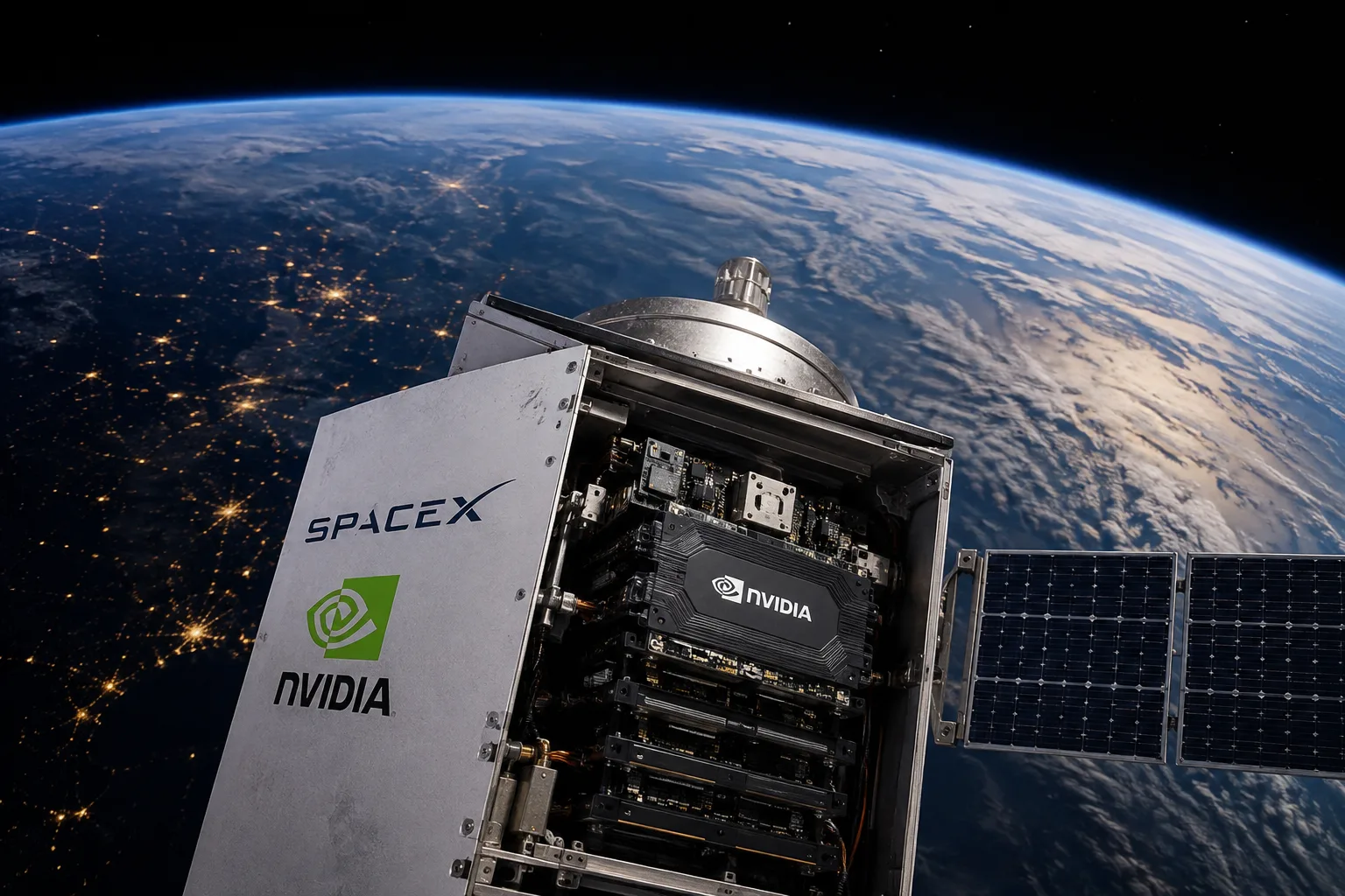 Un data center nello spazio: cosa vuole fare SpaceXAI con NVIDIA e come funzionerebbe davvero