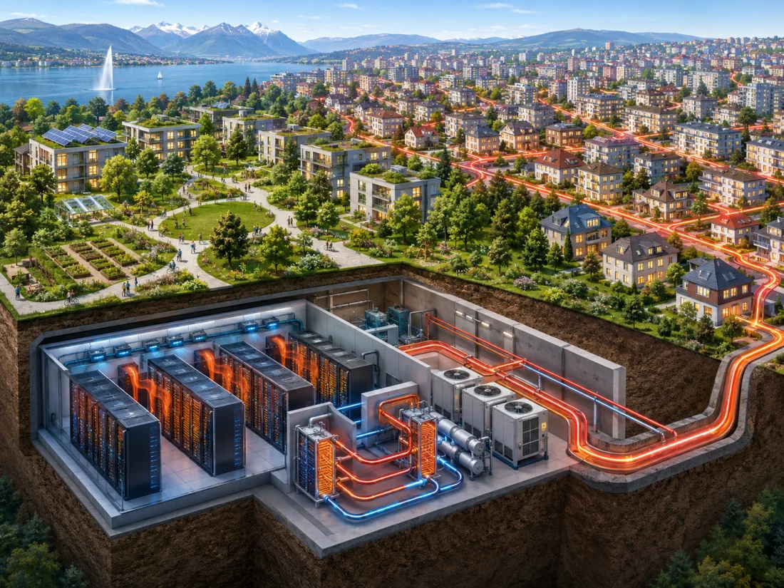 Infomaniak heats 6000 residentials
